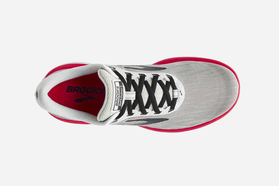 Brooks Pureflow 7 Road Running Shoes Womens Grey/Black/Pink 601274-HIY